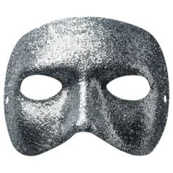 Halvmask Silver