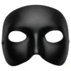 Halvmask Svart
