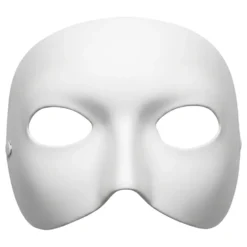 Halvmask Vit