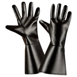 Handskar Läderlook Svarta