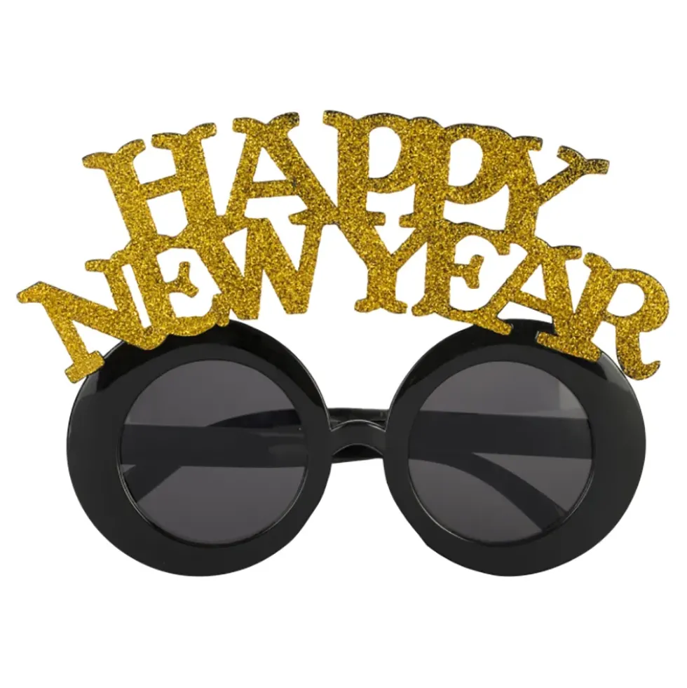 Happy New Year Glasögon