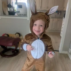 Hare Jumpsuit Barn Maskeraddräkt
