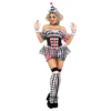Harlequin Clown Deluxe Maskeraddräkt