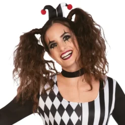 Harlequin Gycklare Maskeraddräkt