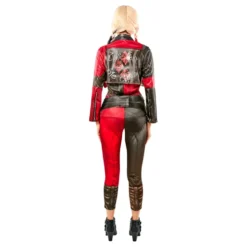 Harley Quinn Jumpsuit Maskeraddräkt