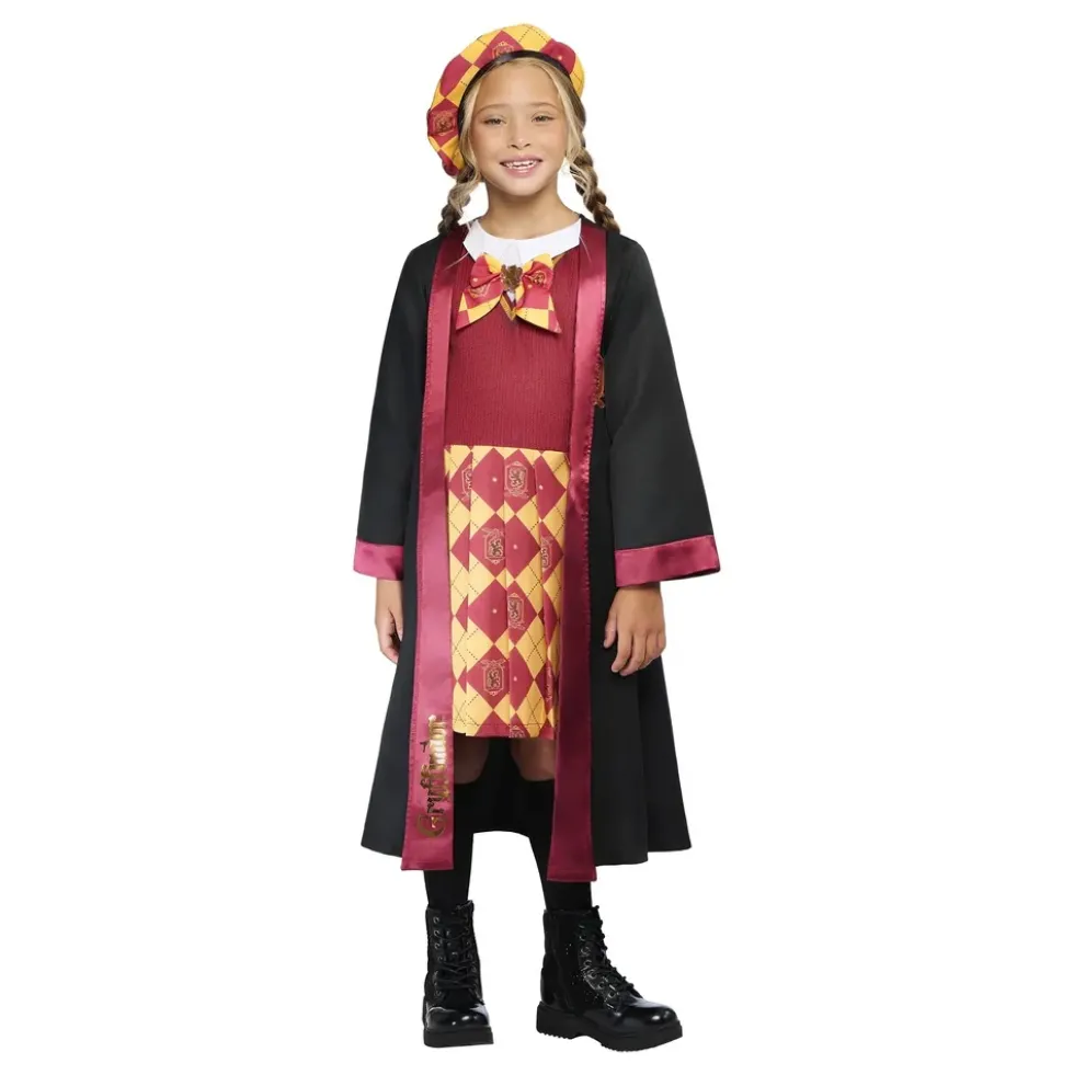 Harry Potter™ Gryffindor Klänning Barn Maskeraddräkt