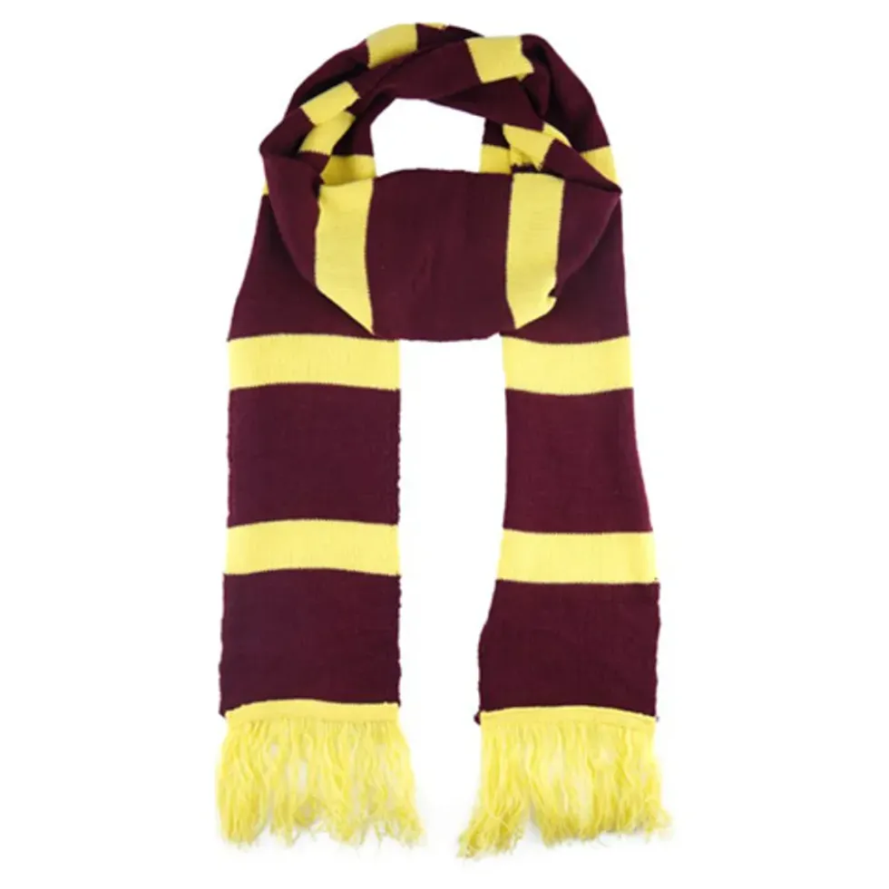 Harry Potter Scarf Röd/Gul