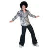 Herrskjorta Disco Silver