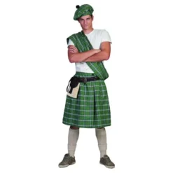 Highlander Grön Maskeraddräkt