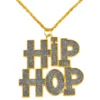 Hip Hop Halsband Guld