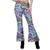 Hippie Byxor Leopard Flerfärgade