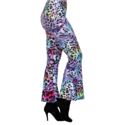 Hippie Byxor Leopard Flerfärgade