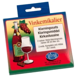Hisab Vinkemikalier Klarningssats för Vin
