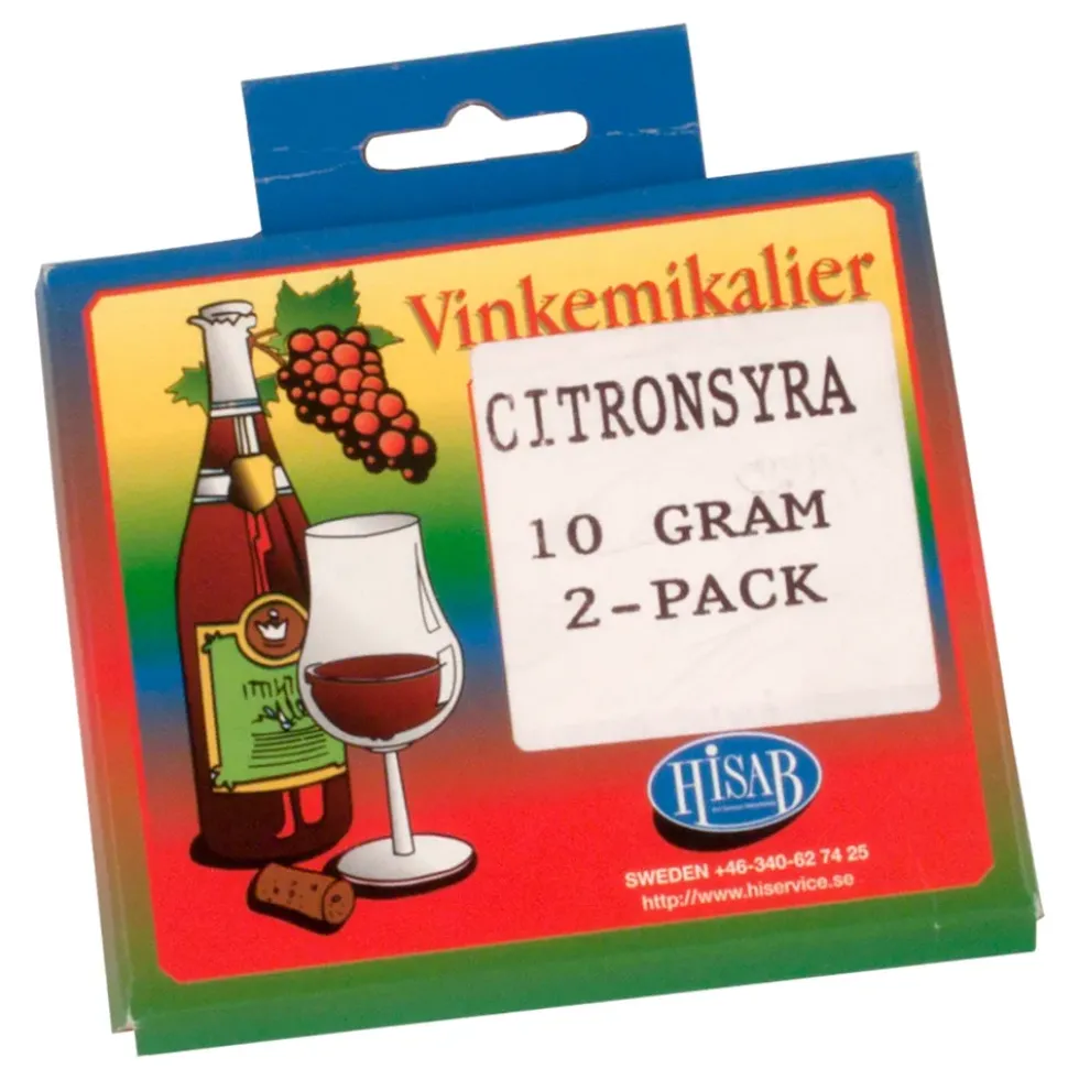Hisab Vinkemikalier Vinkemikalier Citronsyra