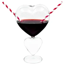 Hjärtformat Glas