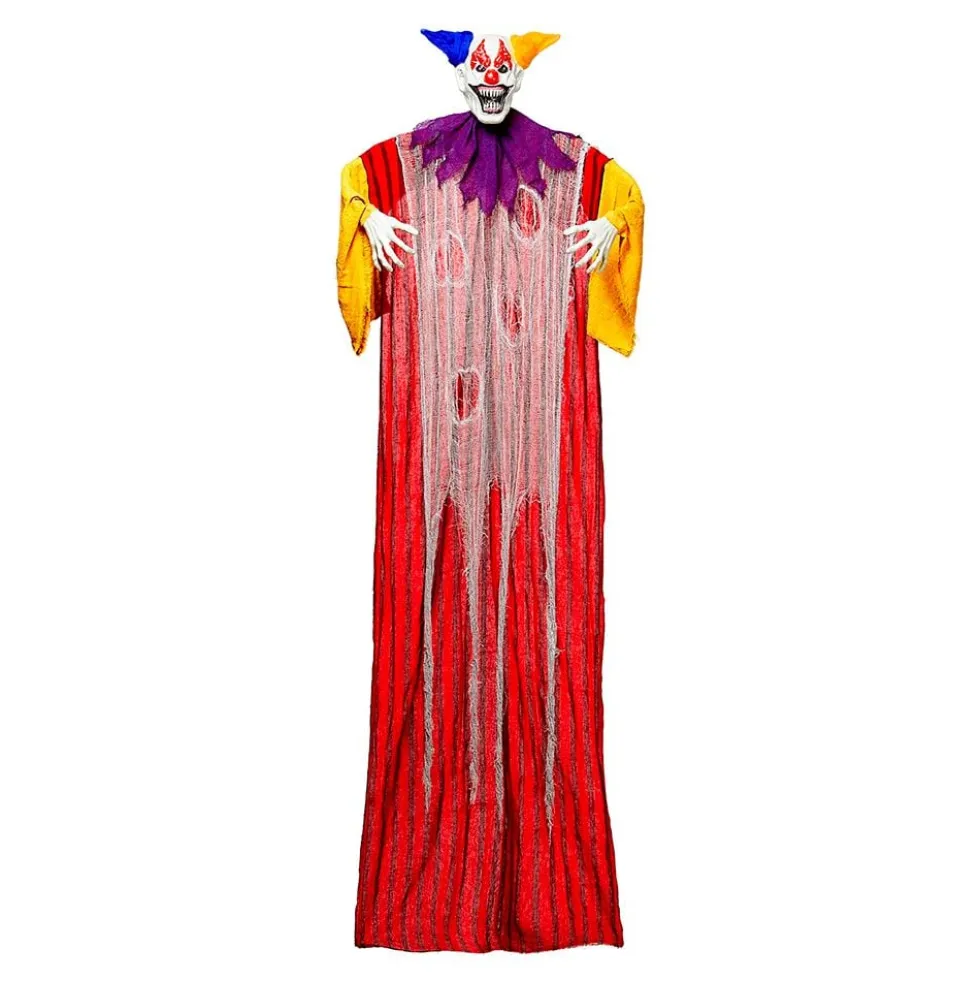 Hängande Clown med Ljus Animerad Prop