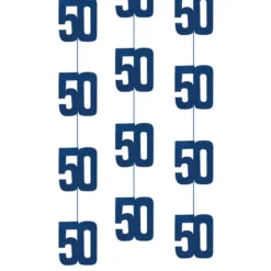 Hängande Dekorationer 50 Blå