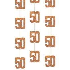 Hängande Dekorationer 50 Roséguld