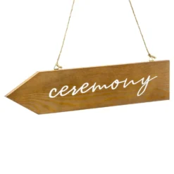 Hängande Skylt Ceremoni