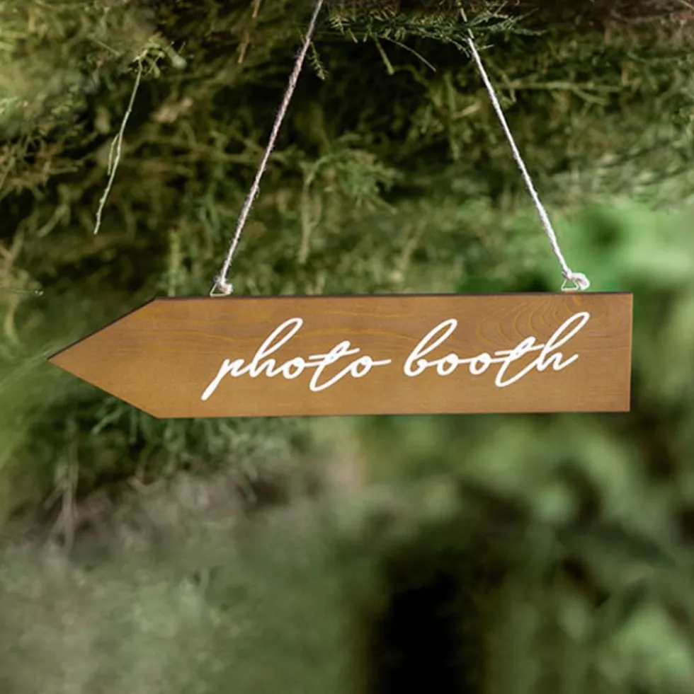 Hängande Skylt Photo Booth