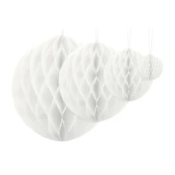 Honeycombs Vit Hängande Dekoration