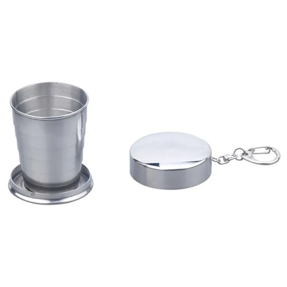 Hopfällbart Shotglas på Nyckelring