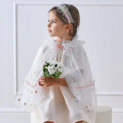 Hårband Blommor med Tyll för Barn