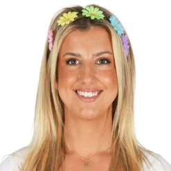 Hårband Blommor Pastell