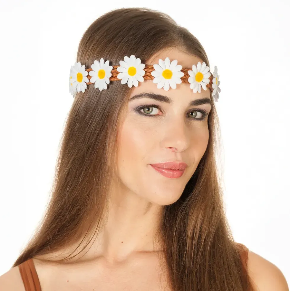 Hårband med Blommor