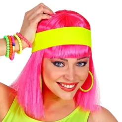 Hårband Neongul