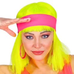 Hårband Neonrosa