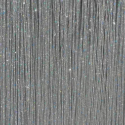 Hårförlängning Glitter Silver