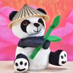 Härmdjur Panda med Bambu