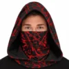 Huva med Mask Blodig