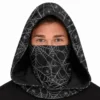 Huva med Mask Spindelnät