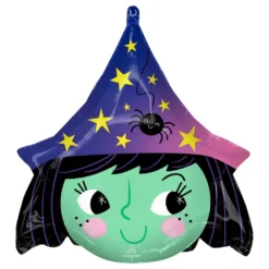 Häxa Halloween Folieballong