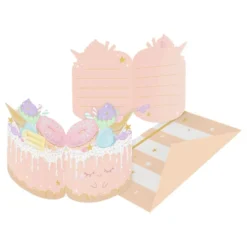 Inbjudningskort Crazy Cake