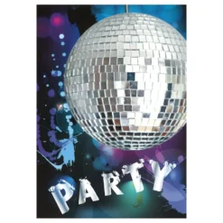 Inbjudningskort Discokula