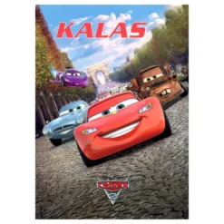 Inbjudningskort Kalas Bilar/Cars