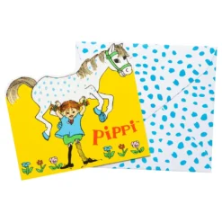 Inbjudningskort Pippi Långstrump