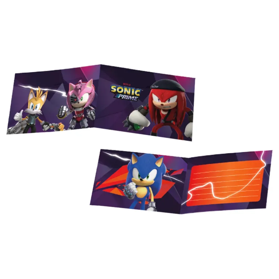 Inbjudningskort Sonic Prime™