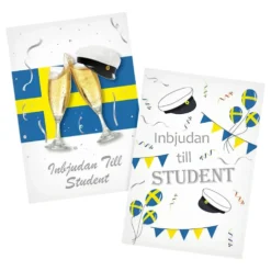 Inbjudningskort Student