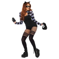 Inbrottstjuv Katt Deluxe Maskeraddräkt