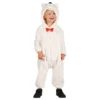 Isbjörn Onesie Barn Maskeraddräkt