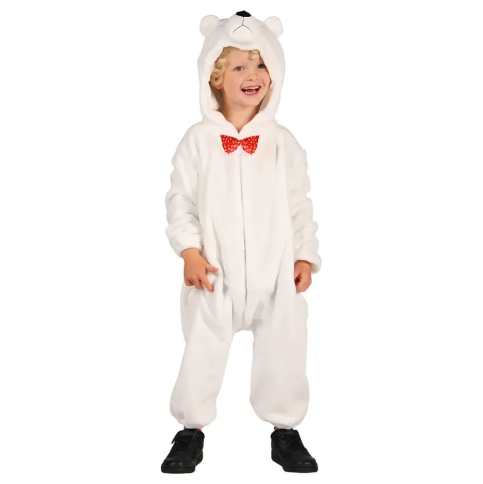 Isbjörn Onesie Barn Maskeraddräkt