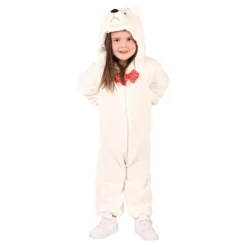 Isbjörn Onesie Bebis Maskeraddräkt
