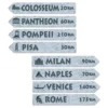 Italienska Gatuskyltar