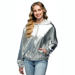 Jacka Metallic Silver