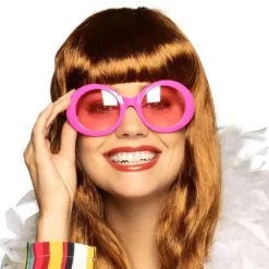 Jackie Glasögon Neonrosa