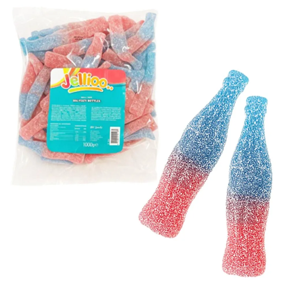 Jellioo Big Fizzy Bottle Storpack